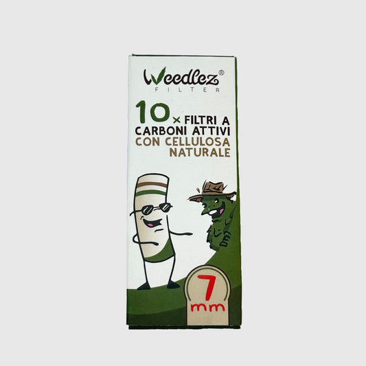 Caja Filtros Carbón Activo 6mm 10 pcs