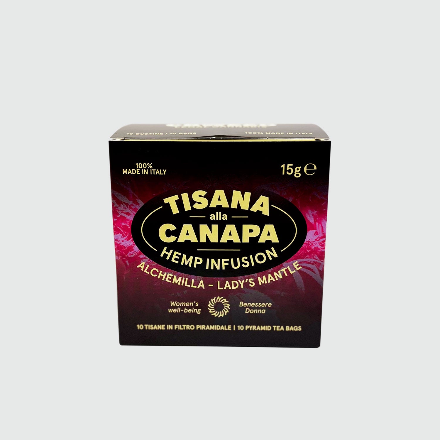 Infusión de cáñamo y alchemilla (10 bolsitas)