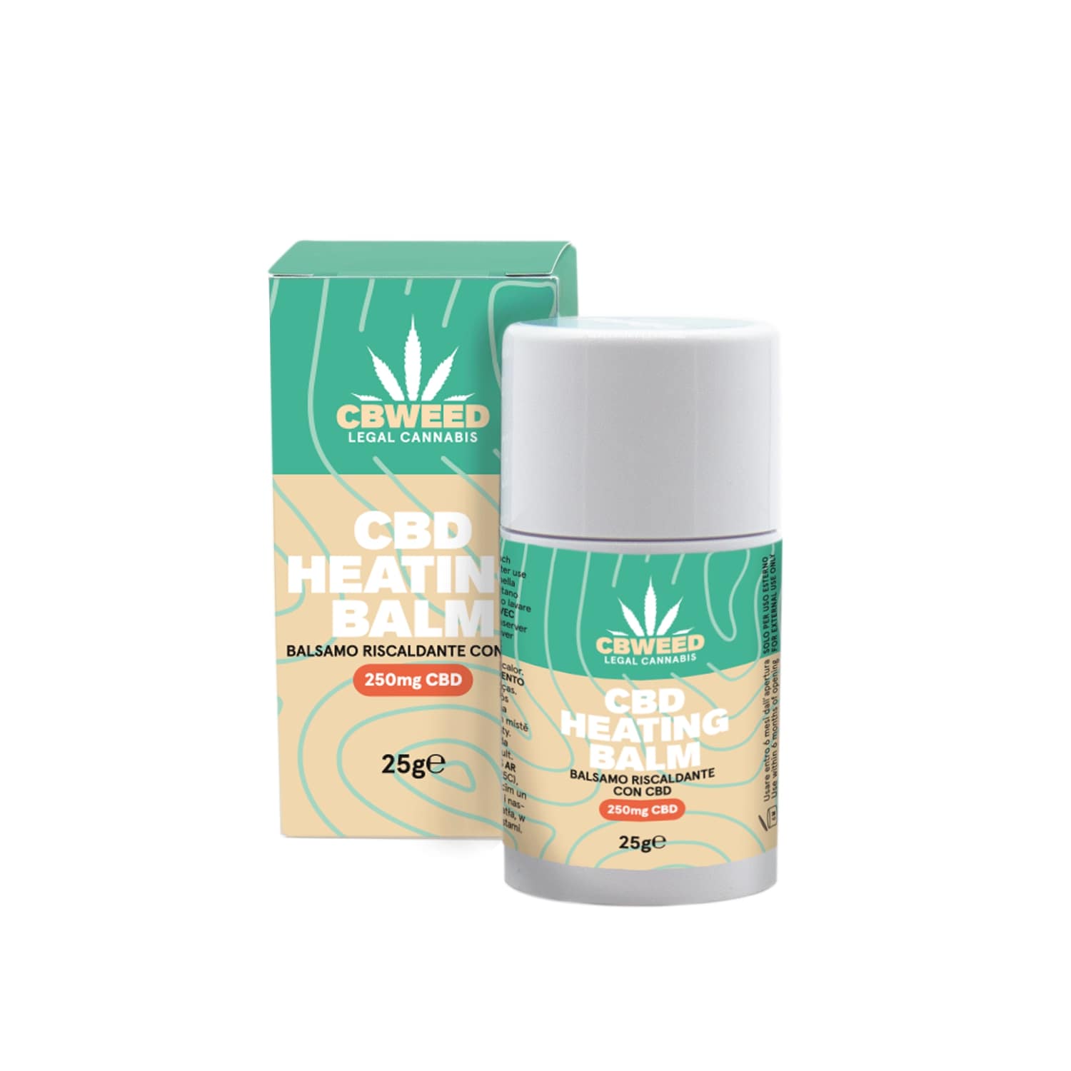 Bálsamo de calor con CBD