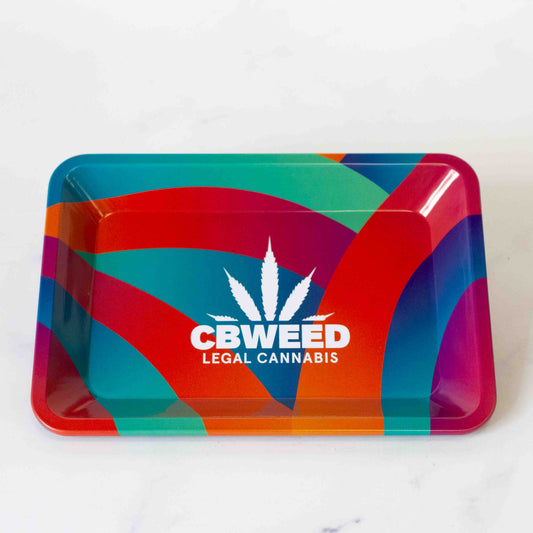CBWeed Metal Rolling Tray