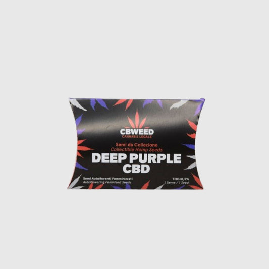 Semillas autofloreciente feminizadas Deep Purple CBD