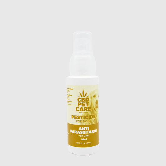 Antiparasitario con CBD para perros