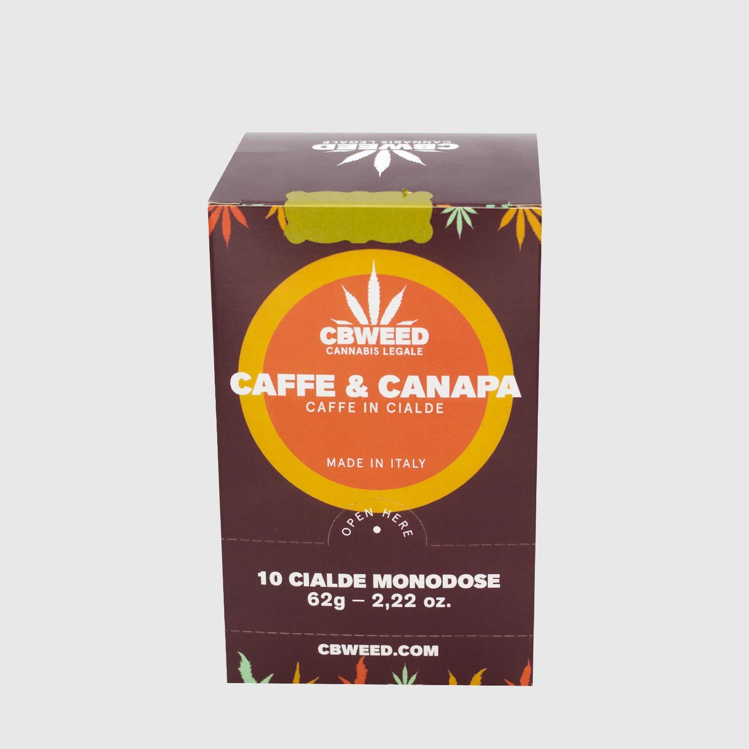 Café de cáñamo CBWEED en monodosis