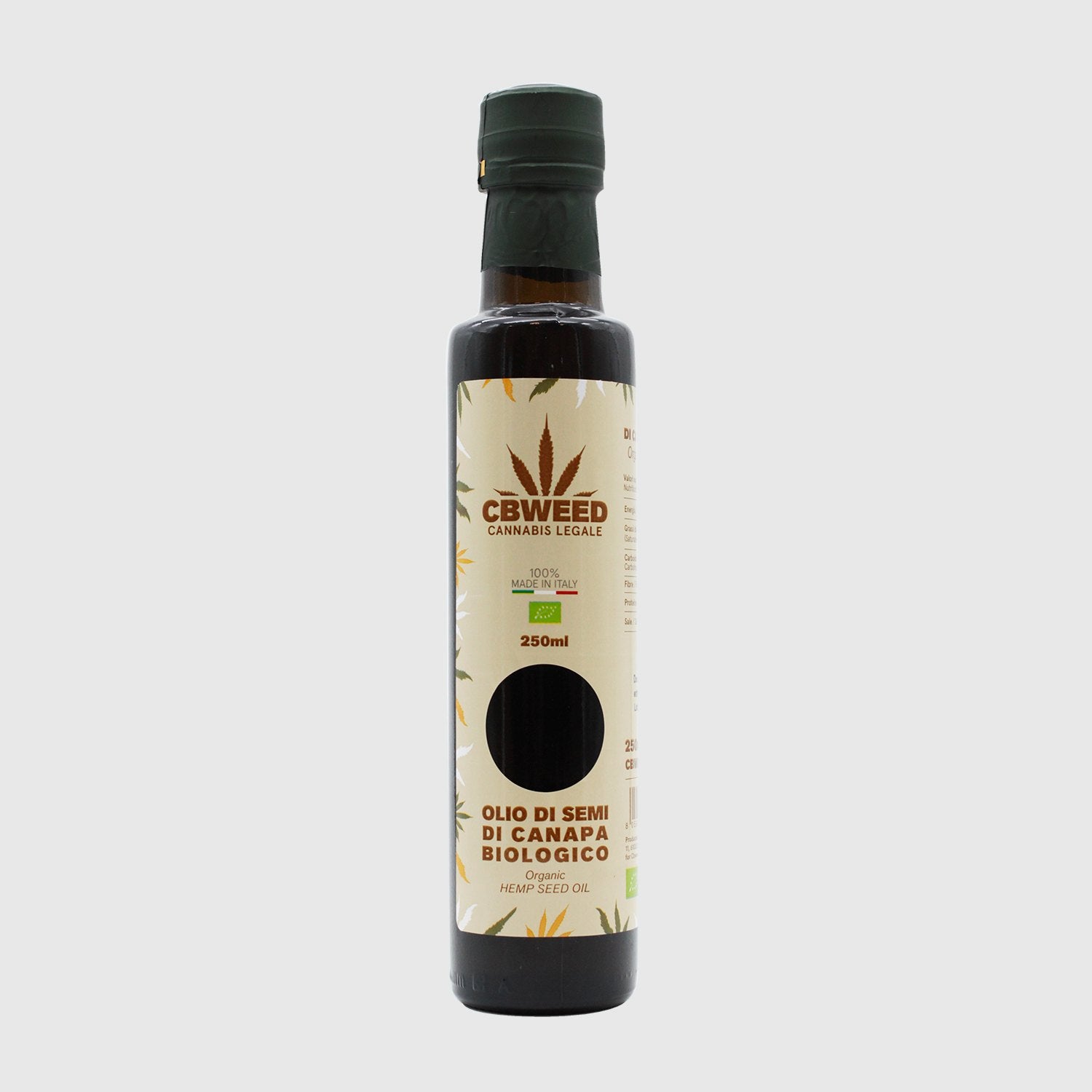 Aceite de cáñamo orgánico 250 ml