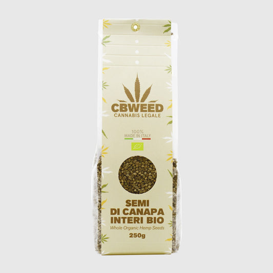 Semillas de cáñamo enteras