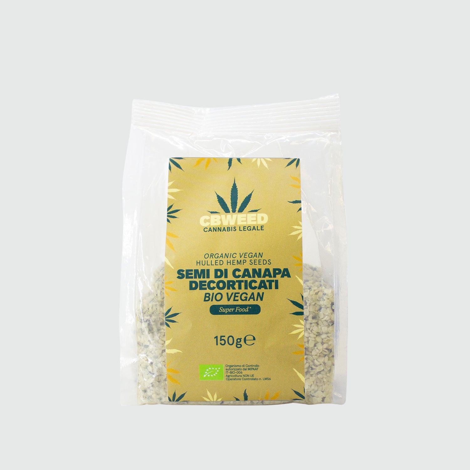 Semillas de cáñamo peladas