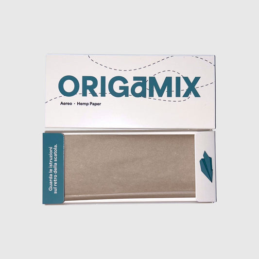 Origamix Aereo – Papel de liar de cáñamo liso (King Size Slim)