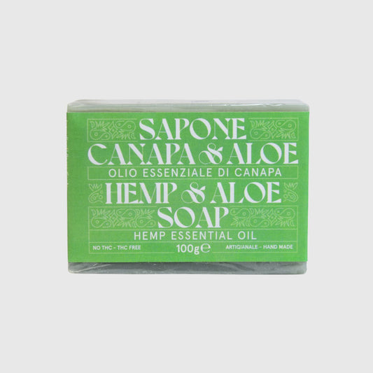 Jabón de Cáñamo y Aloe - Aceite Esencial de Cáñamo