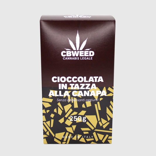 Chocolate a la taza de cáñamo