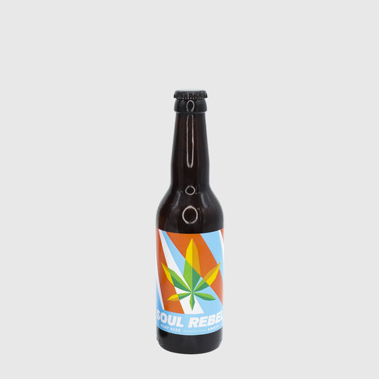 Cerveza de cáñamo Soul Rebel ámbar (33cl)