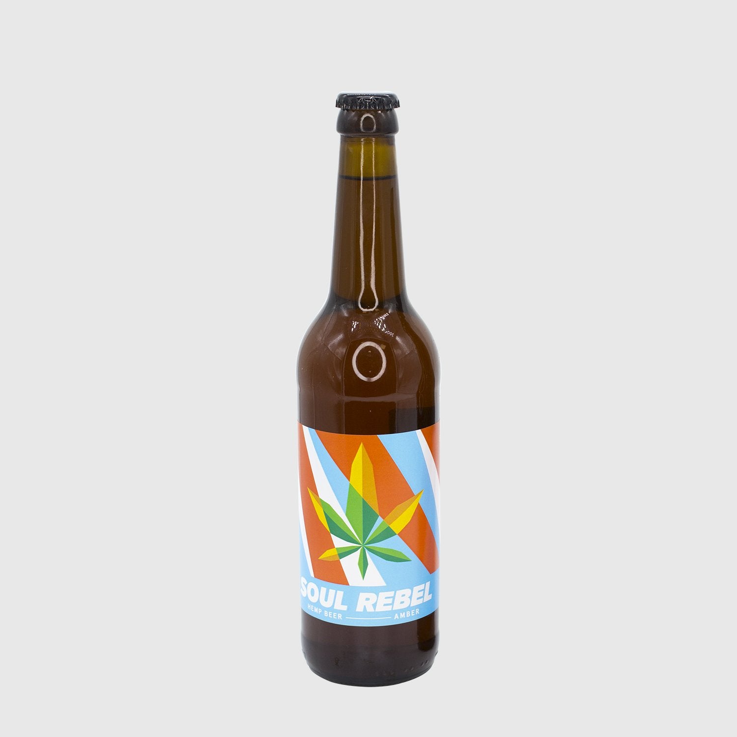 Cerveza de cáñamo Soul Rebel ámbar (50cl)