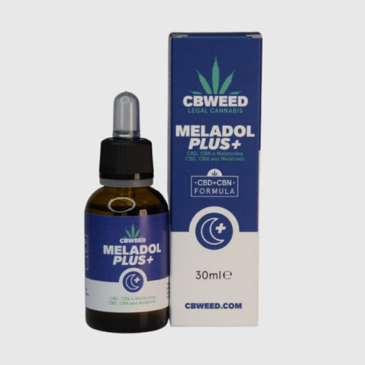 Meladol Plus+, aceite de CBD, CBN y melatonina